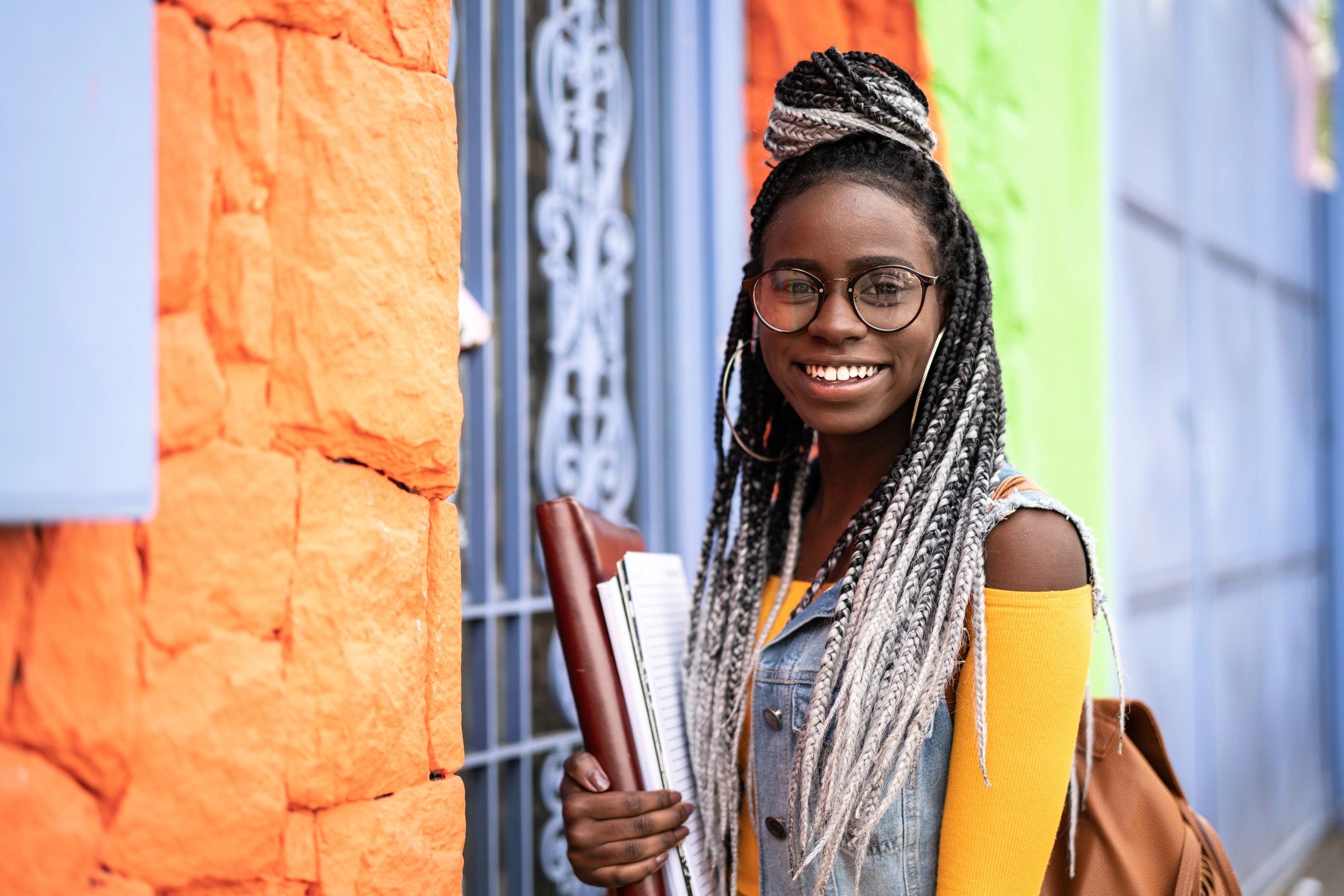 Student portrait smiling at camera